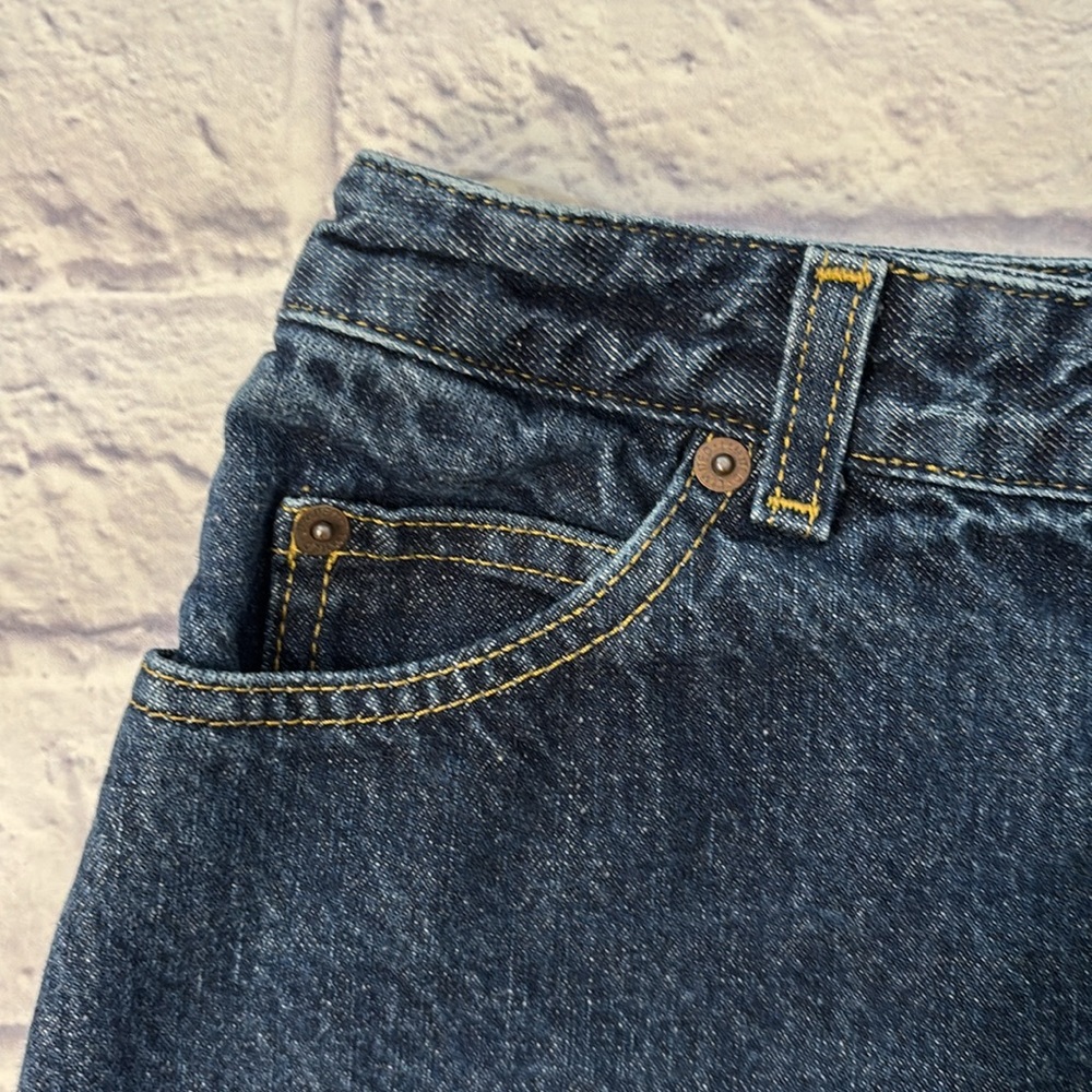 The Limited Denim Pencil Skirt Medium Wash Blue Jean Skirt Size 6 - Picture 4 of 11